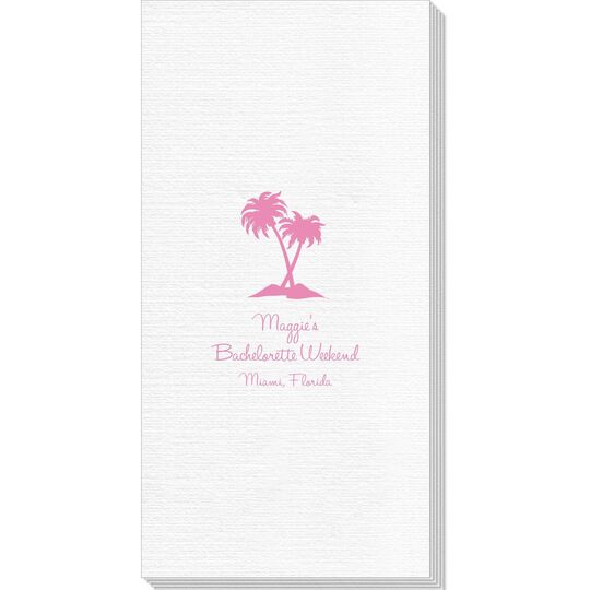 Palm Trees Deville Guest Towels
